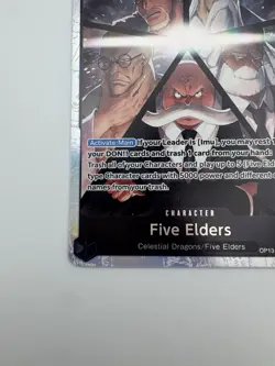 Five Elders OP13-082 Carrying On His Will One Piece Foil NM - Image 4