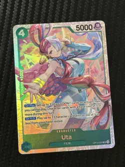 Uta OP13-023 - One Piece TCG - SR NM Super Rare Near-Mint Foil English - Image 1