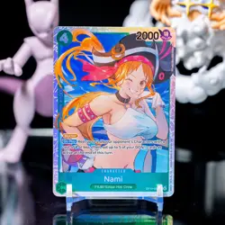 One Piece TCG Nami OP14-031 SR The Azure Sea’s Seven English Super Rare - Image 1