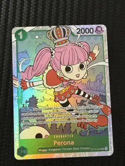 One Piece TCG Perona SR OP12-034 Legacy Of The Master NM - Image 1