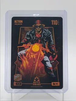 JACKSON HOLLIDAY 2024 BO JACKSON BATTLE ARENA FIRST EDITION FIRE RC Q5966 - Image 1