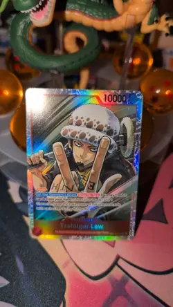 Trafalgar Law -OP14-009 One Piece TCG The Azure Sea's Seven Foil - Image 1