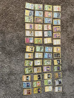 Pokemon Vintage Lot/Collection 52 Cards. Base Set And More Recent. Mostly MP/HP - Image 1