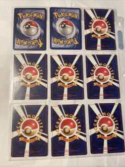 Pokemon Old Card Lot Of 9 Cards VintageU You Get All In Pictures Idk If Rare 10 - Image 2