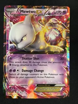 Mewtwo EX XY107 Promo Holo XY Promos Pokemon Card - Image 1