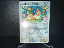 Eevee 050 2024 Pokemon Shrouded Fable Reverse Holo Card NM+ - Image 1