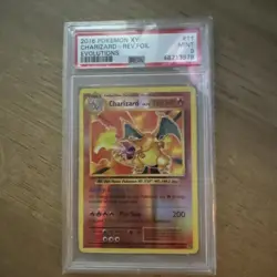 Charizard 11/108 Evolutions Reverse Holo Japanese pokemon card PSA 9 Open Box - Image 1