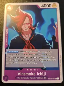 Vinsmoke Ichiji OP06-060 Common Wings Of The Captain One Piece Card Game - Image 1
