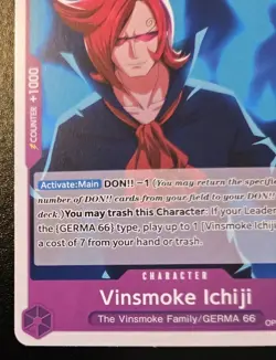 Vinsmoke Ichiji OP06-060 Common Wings Of The Captain One Piece Card Game - Image 4