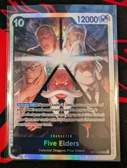 Five Elders OP13-082 (SR) Carrying On His Will One Piece Card TCG - Image 1
