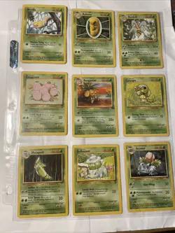 Pokemon Old Card Lot Of 9 Cards VintageU You Get All In Pictures Idk If RareU 9 - Image 1