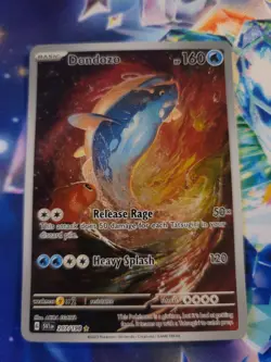 Dondozo Scarlet & Violet Base Set Illustration Rare Full Art Holo Card 207/198 - Image 1