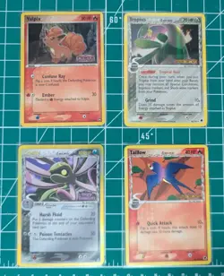 Pokemon Stamped Card Lot TCG Holo - Image 1