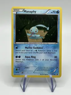 Manaphy XY190 Cosmos Holo - XY Promo Pokemon Card - Image 1