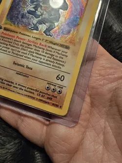 Pokemon Card - Machamp 8/102 Base Set Shadowless 1st Edition - Holo - Image 2