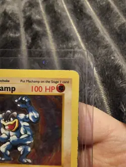 Pokemon Card - Machamp 8/102 Base Set Shadowless 1st Edition - Holo - Image 5