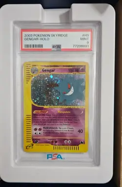 Gengar 2003 Pokemon Skyridge Card Holo Rare Mint H9/H32 PSA 9 - Image 1