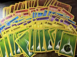 1999 Base Set Energy Lot, 135 Cards! Pokemon TCG, Vintage, WotC, All Conditions. - Image 1