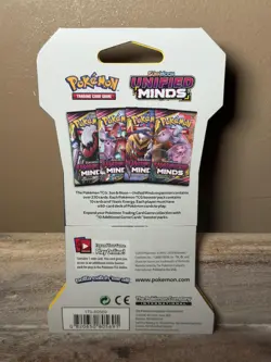 Pokemon TCG Sun & Moon Unified Minds Booster Pack 10 Card Sealed Darkrai Umbreon - Image 2