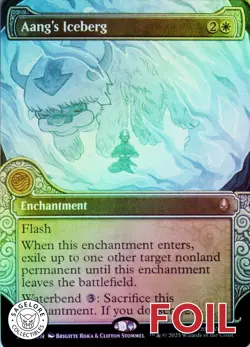 MTG Aang's Iceberg (Showcase) (336) | NM Foil | Avatar: The Last Airbender {TLA} - Image 1