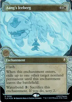 MTG Aang's Iceberg (Showcase) (336) | NM Foil | Avatar: The Last Airbender {TLA} - Image 2