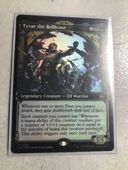 MTG Foil - Tyvar the Bellicose (Showcase) - 98 / NM / English - Image 1