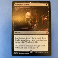 Vampiric Tutor Commander Legends Regular Mtg - Image 1