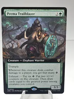 x1 Peema Trailblazer - Extended Art R MTG Commander: Aetherdrift M/NM, English - Image 1