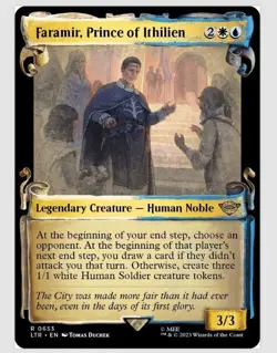 Faramir, Prince of Ithilien (Showcase Scrolls) LOTR MTG Regular 653 - Image 1