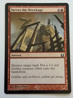 MTG Return to Ravnica Survey the Wreckage 107/274 NM - Image 1