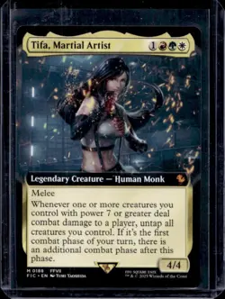 2025 Magic The Gathering Final Fantasy Tifa Martial Artist Extended Art #0188 - Image 1