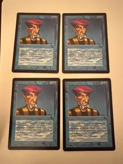 Magic the Gathering MTG Prodigal Sorcerer NM- Playset (4) (Beta Bob) - Image 1