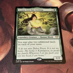 Azusa, Lost But Seeking X1 Mtg Commander Masters Nm - Image 1