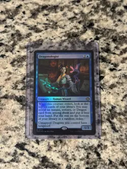 Dragonologist FOIL MTG Tarkir: Dragonstorm 42 NM - Image 1