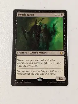 MTG Death Baron - Innistrad: Midnight Hunt NM - Image 1
