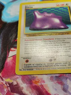 Pokemon TCG Ditto Fossil 18/62 Regular Rare Unlimited DMG - Image 5
