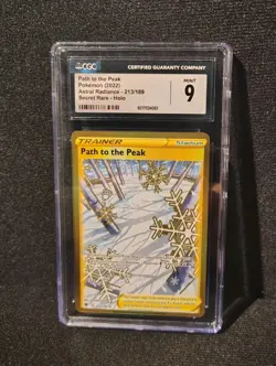 CGC 9 Path To The Peak 213/189 2022 Astral Radiance Secret Rare Pokemon TCG - Image 3