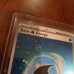 🌌 Pokemon 151 Water Energy HD Cosmos Holo Variant With Triple Swirl 🌀 - Image 4