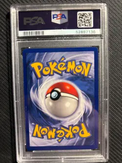 PSA 9 Defender Pokemon Card 1st Edition Base Shadowless - Image 2