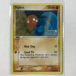 Pokemon TCG Diglett Stamped Ex Crystal Guardians 50/100 - Image 1