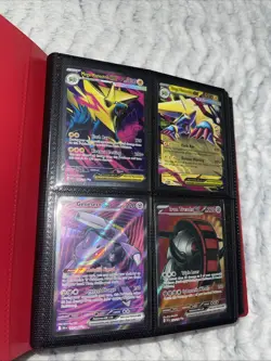 Pokemon Ultra Rare Lot 83, Secret Rare, IR, EX & Promos All Fresh + BINDER - Image 1