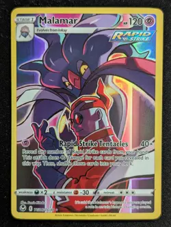 Malamar TG06/TG30 SWSH12: Silver Tempest Trainer Gallery Pokemon TCG NM - Image 1