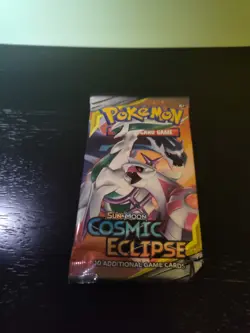 Pokemon TCG Sun And Moon Cosmic Eclipse Booster Pack Factory Sealed RANDOM ART - Image 1
