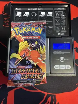 22.36g HEAVY - Pokemon TCG S&V - Destined Rivals - Booster Pack! Possible GOD - Image 1