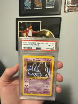 Pokemon Shining Mewtwo Holo 109/105 Neo Destiny 2002 PSA 6. Canadian Bids Only! - Image 4