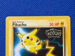 1999 WB Pokemon Black Star Movie Promo - Pikachu - Image 3