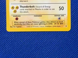 1999 WB Pokemon Black Star Movie Promo - Pikachu - Image 4