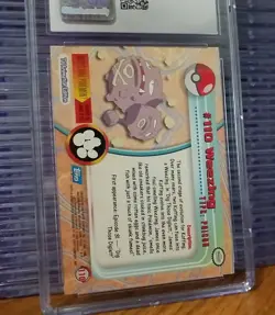 Weezing #110 Topps 2000 Pokemon Series 2 Blue Label Graded CGC Mint 9 Slab - Image 5