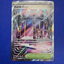 2025 Pokemon Phantasmal Flames Battle Cage 116/094 ULTRA RARE FULL ART HOLO - Image 1