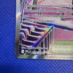 2025 Pokemon Phantasmal Flames Battle Cage 116/094 ULTRA RARE FULL ART HOLO - Image 5